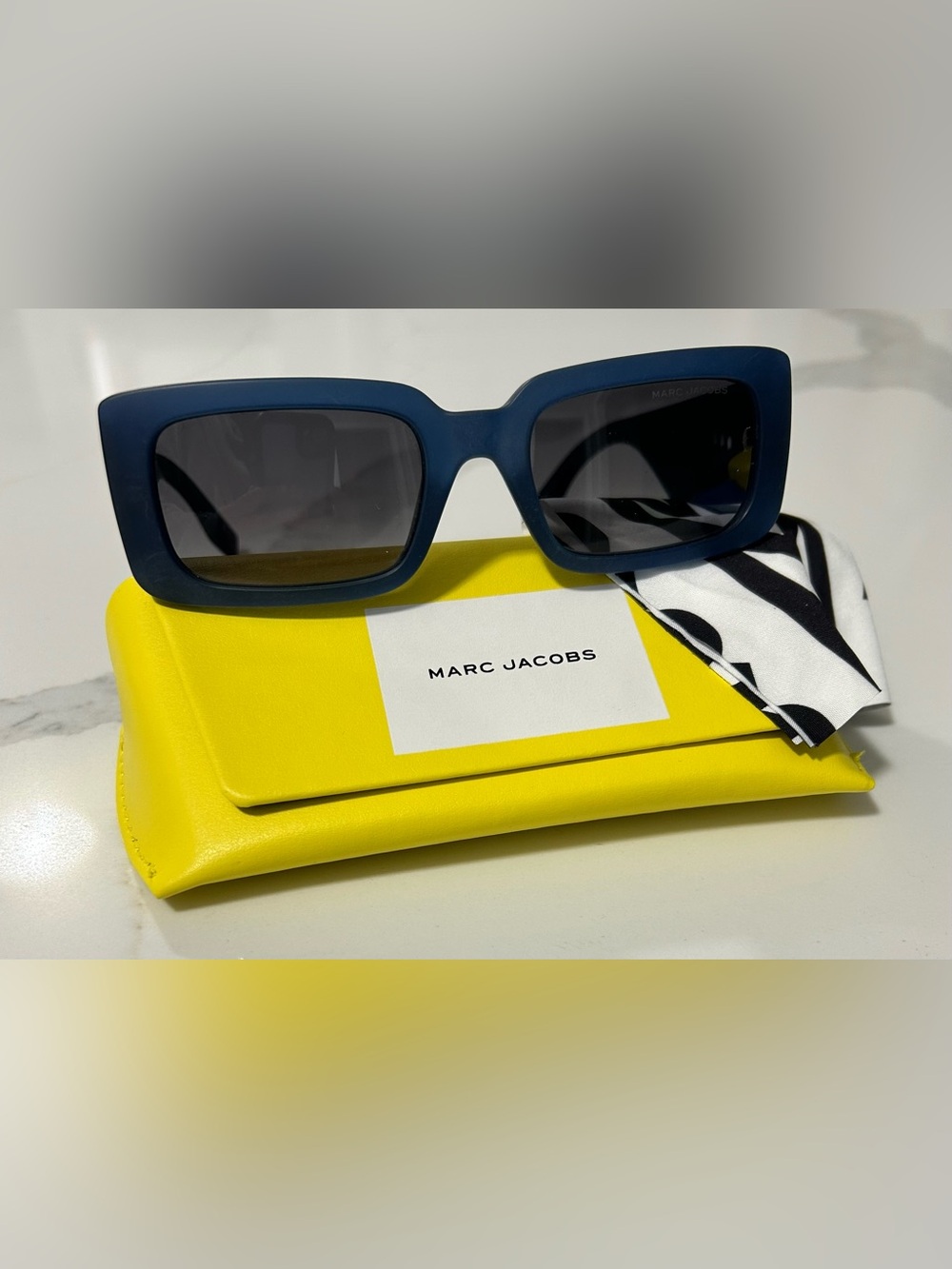 Marc Jacobs Sunglasses in a Matte Blue